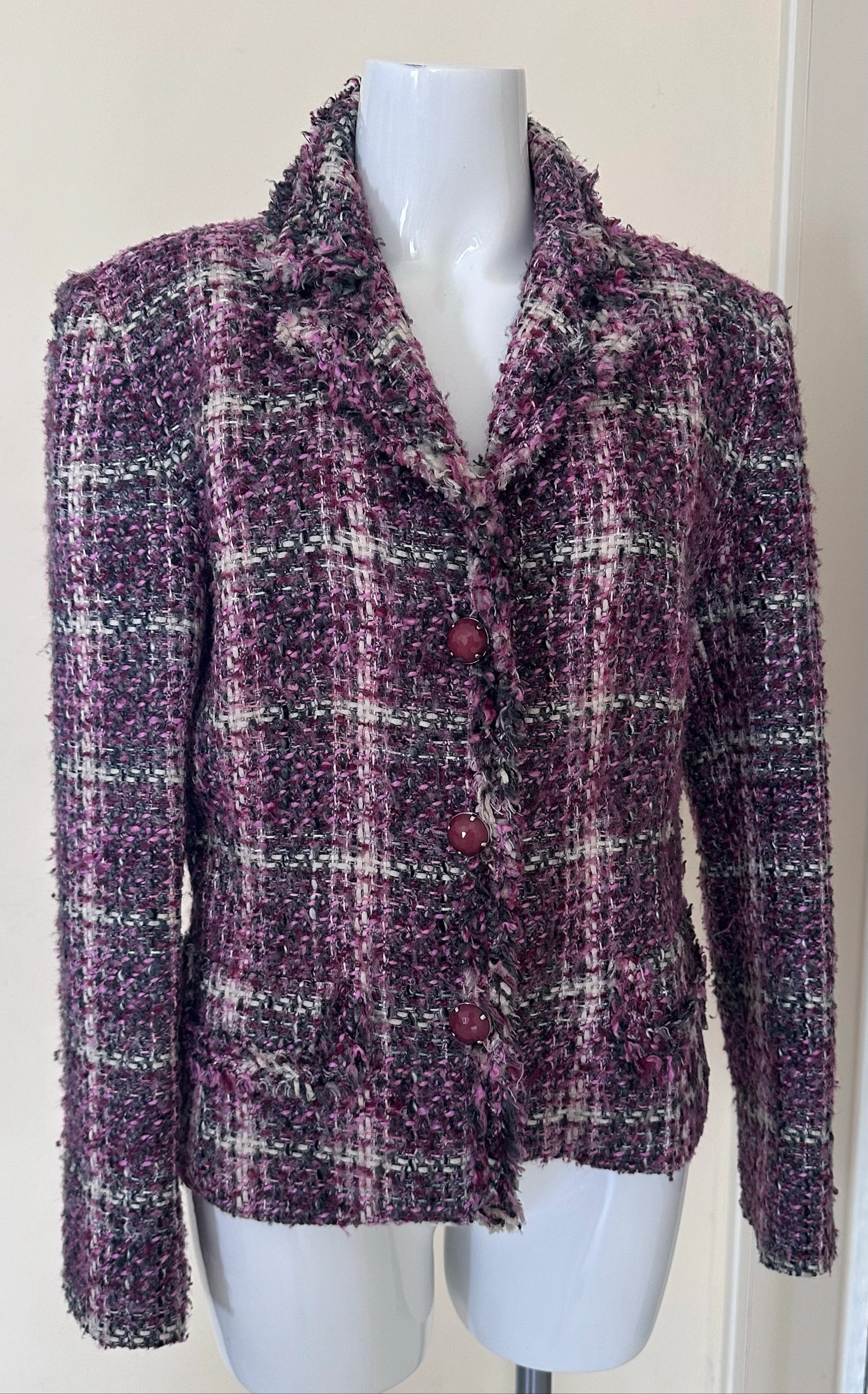 Chaqueta Blazer de alta gama Un Jour Ailleurs Paris – Talla 40 – Excelente estado – photo 11